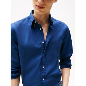 Tommy Hilfiger Blue TH Flex Regular Fit Poplin Shirt